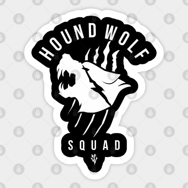 Hound Wolf Squad Sticker by Realthereds